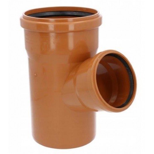 KANALIZ. TRÓJNIK FI 110/110 <67 POMARAŃCZOWY (OZ:10) AQ -zdjęcie numer 1
