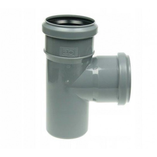 KANALIZ. TRÓJNIK FI 75/75 <90 (OZ: 10) AQ -zdjęcie numer 1