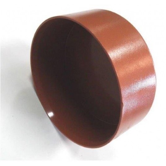 KANALIZ. ZAŚLEPKA 110 POMARAŃCZOWA NA BOSY KONIEC DS -zdjęcie numer 1