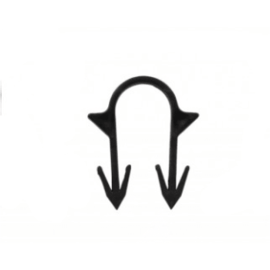 KLIPS RĘCZNY KRÓTKI L-30 LUZEM - PACZKA 100 SZT REITER