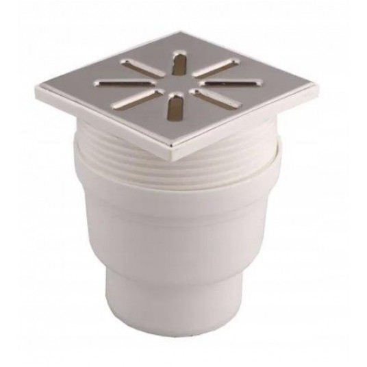 KRATKA ŚCIEK.110 PIONOWA NIERDZEWNA /15X15/ REGULOWANA AQ -zdjęcie numer 1