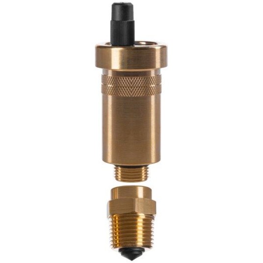 ODPOWIETRZNIK AUTOMATYCZNY C.O. AFRISO 1/2` Z ZAW. STOPOWYM