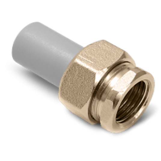 PP ŚRUBUNEK Z GWINTEM WEWNĘTRZNYM 25X3/4` (OZ: 25) DETAL-MET -zdjęcie numer 1