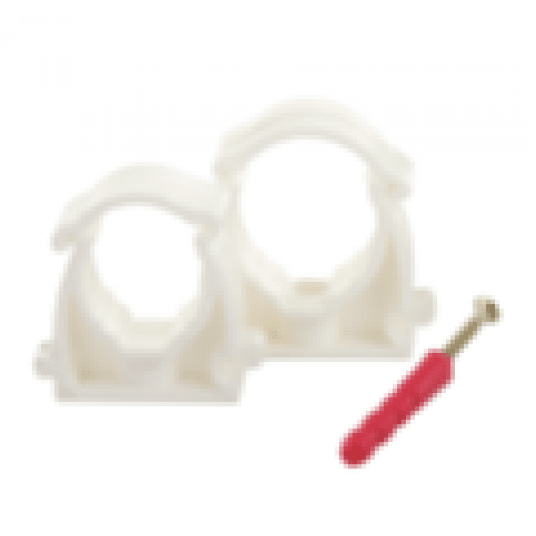 UCHWYT ZAMYKANY DO RUR PEX FI 32 BIAŁY (OZ: 50/100) -zdjęcie numer 1