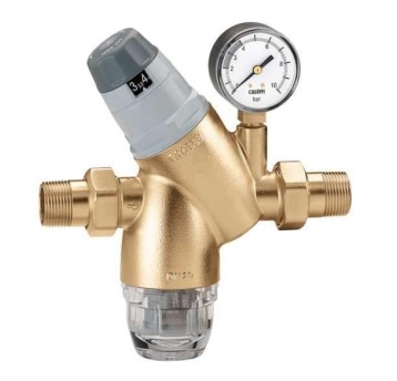 CALEFFI REDUKTOR CIŚNIENIA 1` Z FILTREM I MANOMETREM CALEFFI
