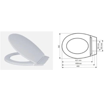 DESKA S-11 BIAŁA (OZ: 10) ARTGOS