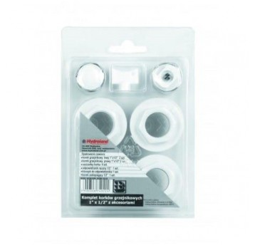 KOMPLET KORKÓW GRZEJNIKA ALUMINIOWEGO 1`X1/2` AQ