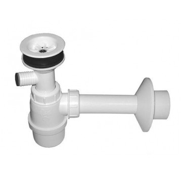 SYFON UMYWALKI SITKO PLASTIK Z PODŁĄCZ.PRALKI FI 50 KARLAK