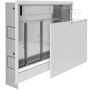 SZAFKA /Z MIEJSCEM NA LISTWĘ/ PODTYNKOWA - ROZDZIELACZ BEZ 13 / Z 7 (780x620x110-160mm)
